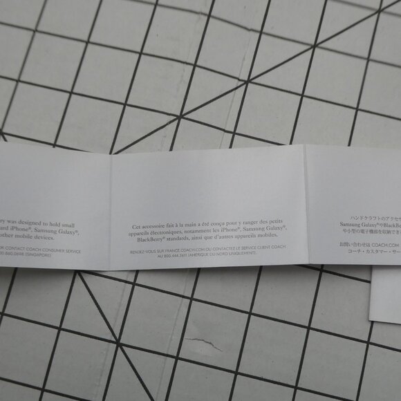 Coach Wristlet Purse - IM/Khaki/Midnight - Picture 5 of 12